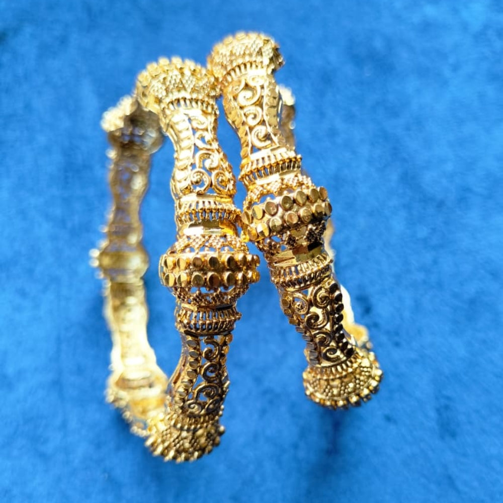 Luxury Gold Plated Bangle pair
