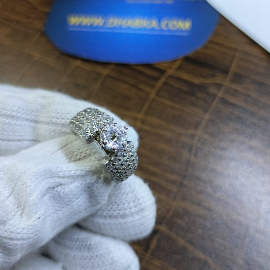 925 Sterling Silver Luxury Designer Ring