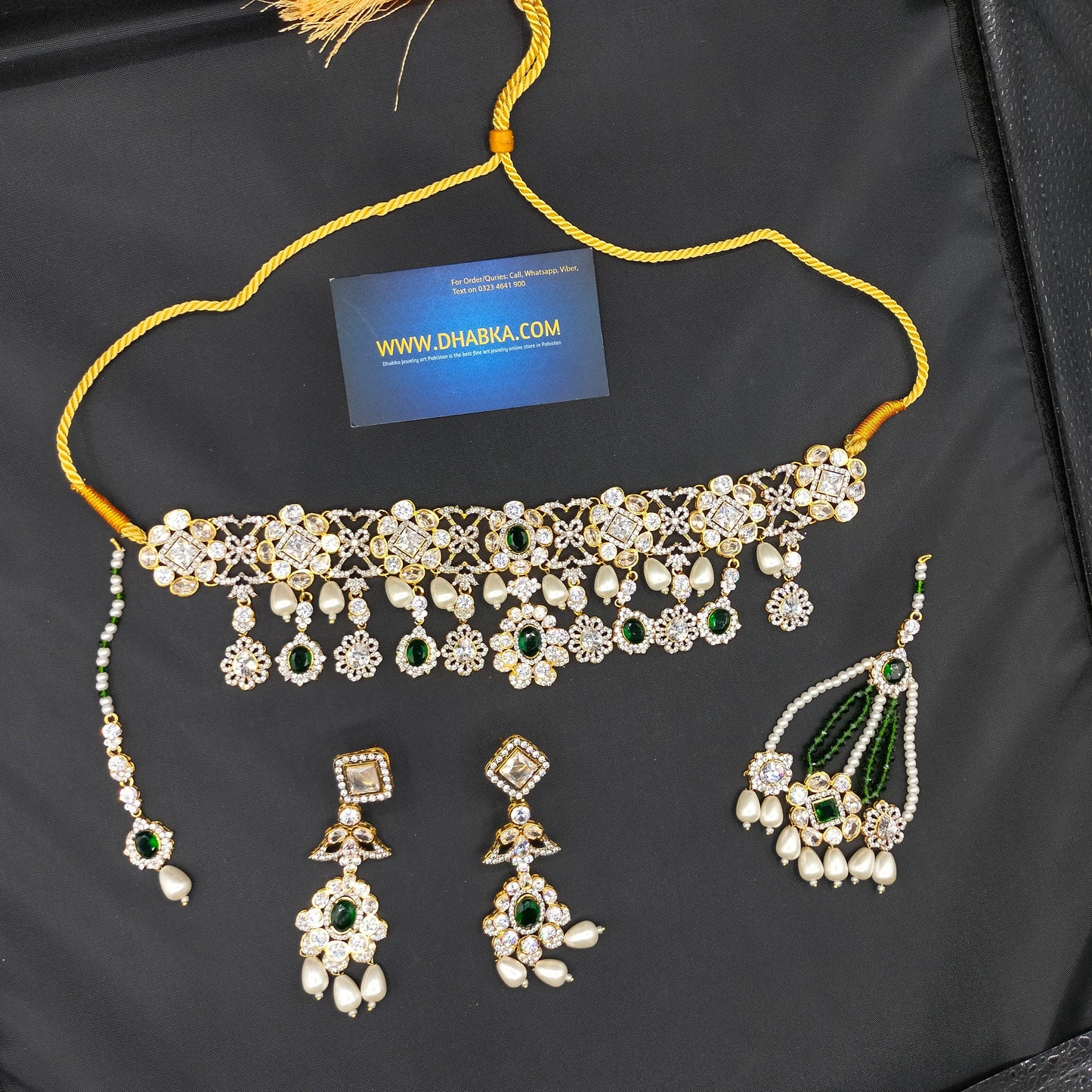 Luxury Choker Four Pc Jewelry Set