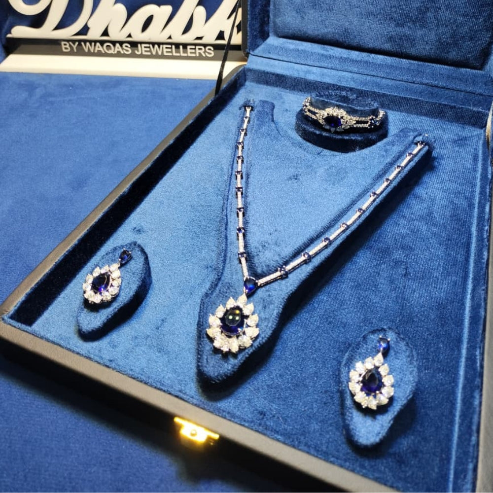 925 Sterling Silver Massonite Stone 3 Pc Set