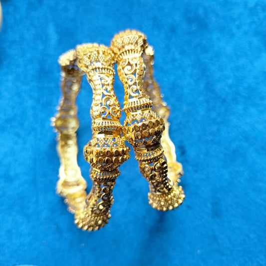 Luxury Gold Plated Bangle pair