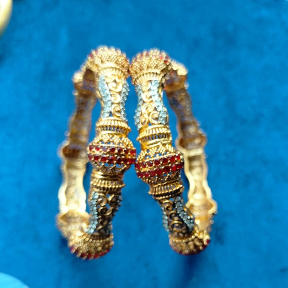 Luxury Gold Plated Bangle pair