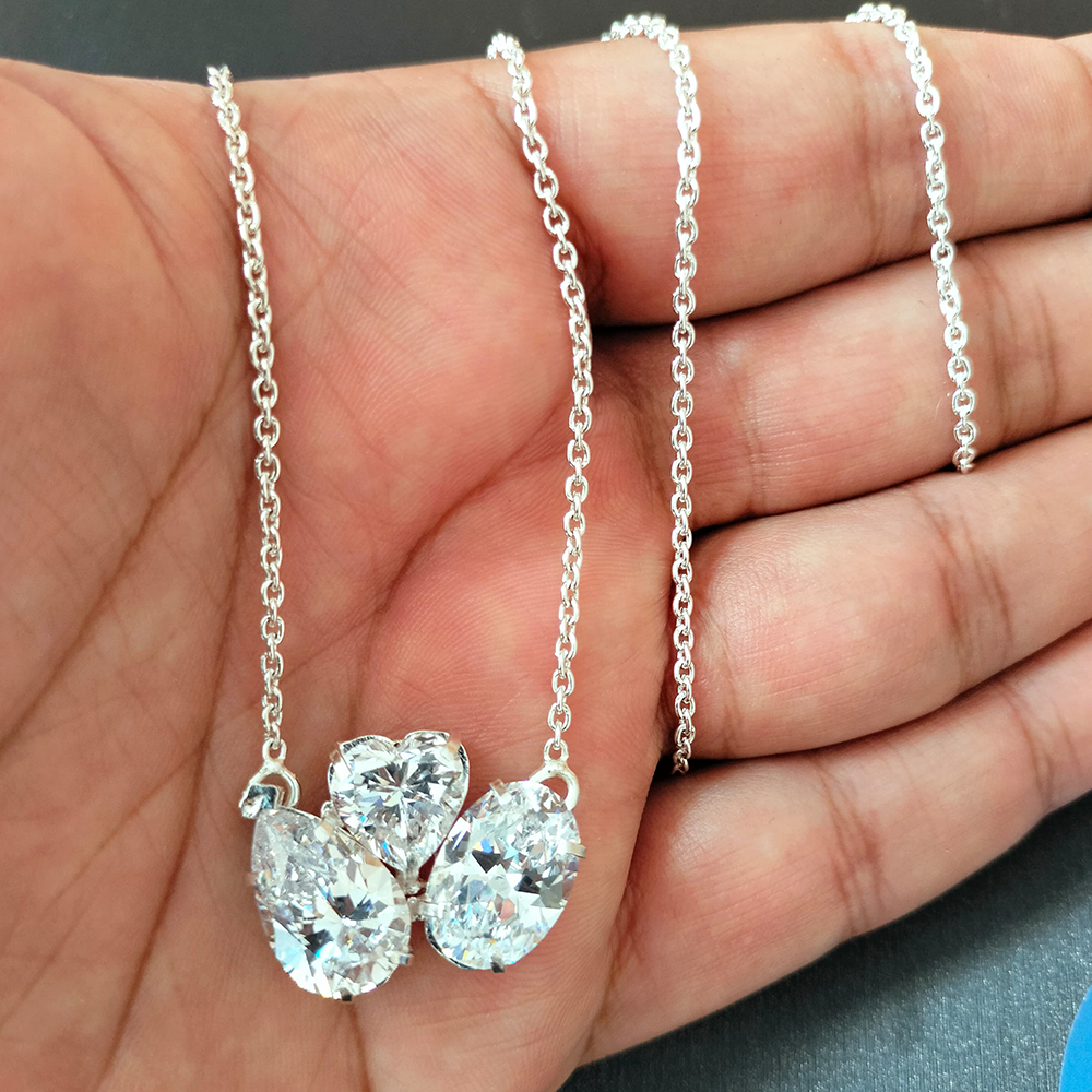 925 Sterling Luxury Pendant Set