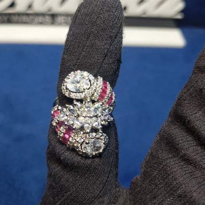 925 Sterling Silver Luxury Designer Ring