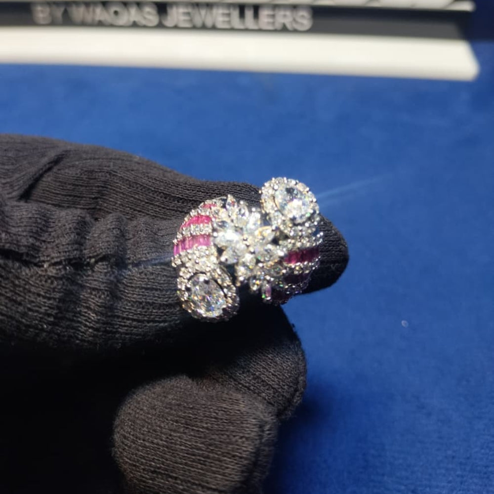925 Sterling Silver Luxury Designer Ring