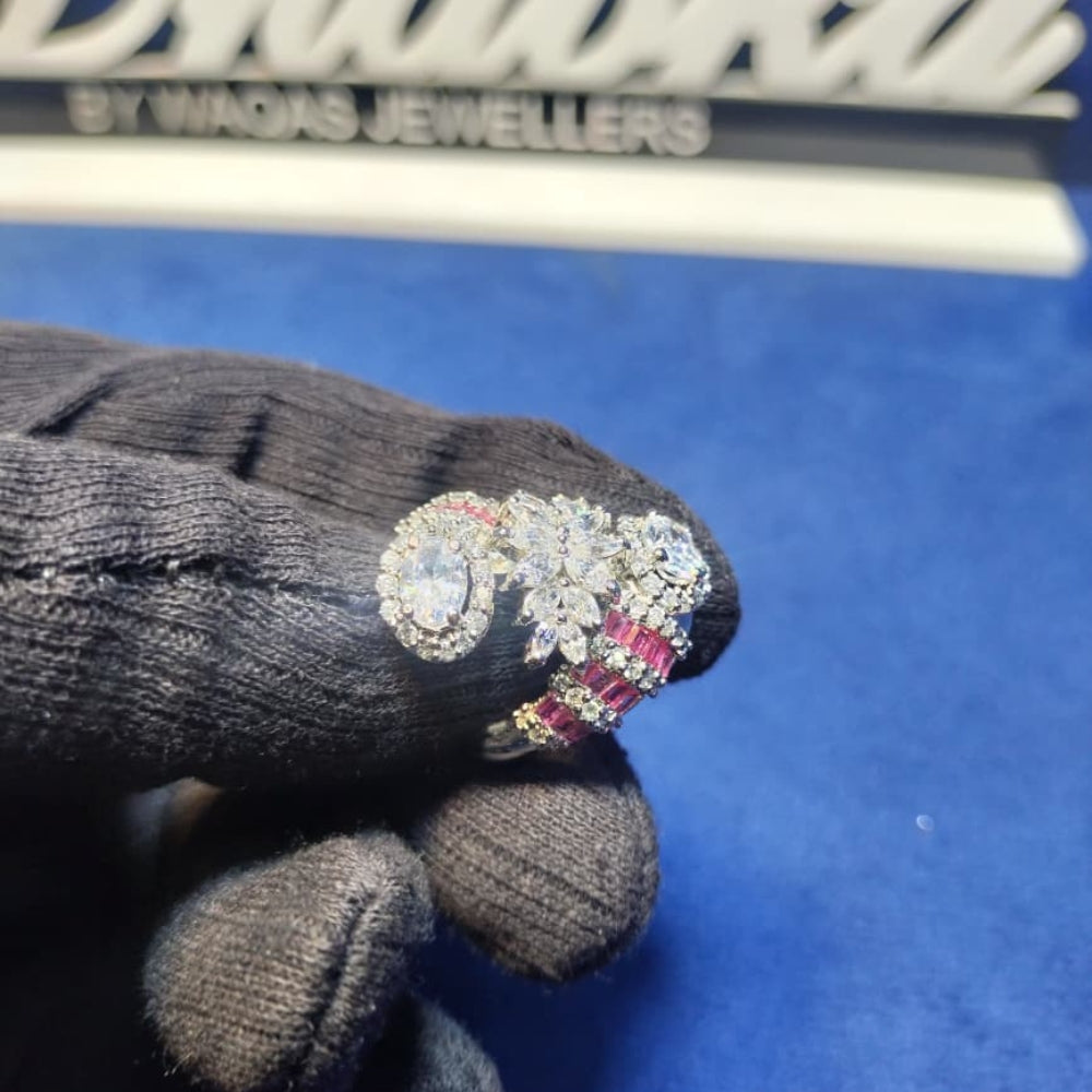 925 Sterling Silver Luxury Designer Ring