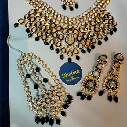 Polki Kundan Bridal Jewellery Set