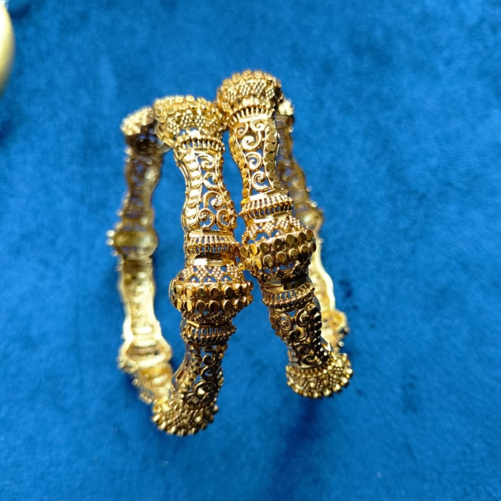 Luxury Gold Plated Bangle pair