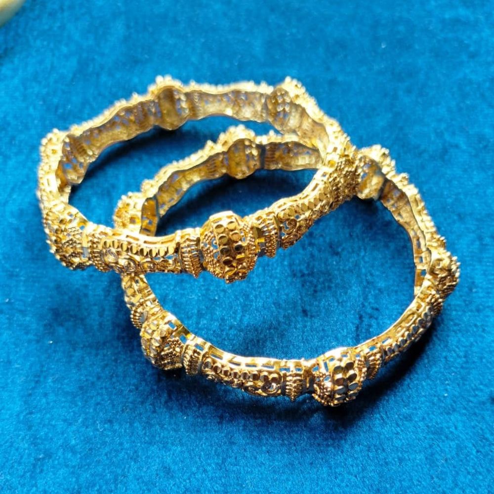 Luxury Gold Plated Bangle pair