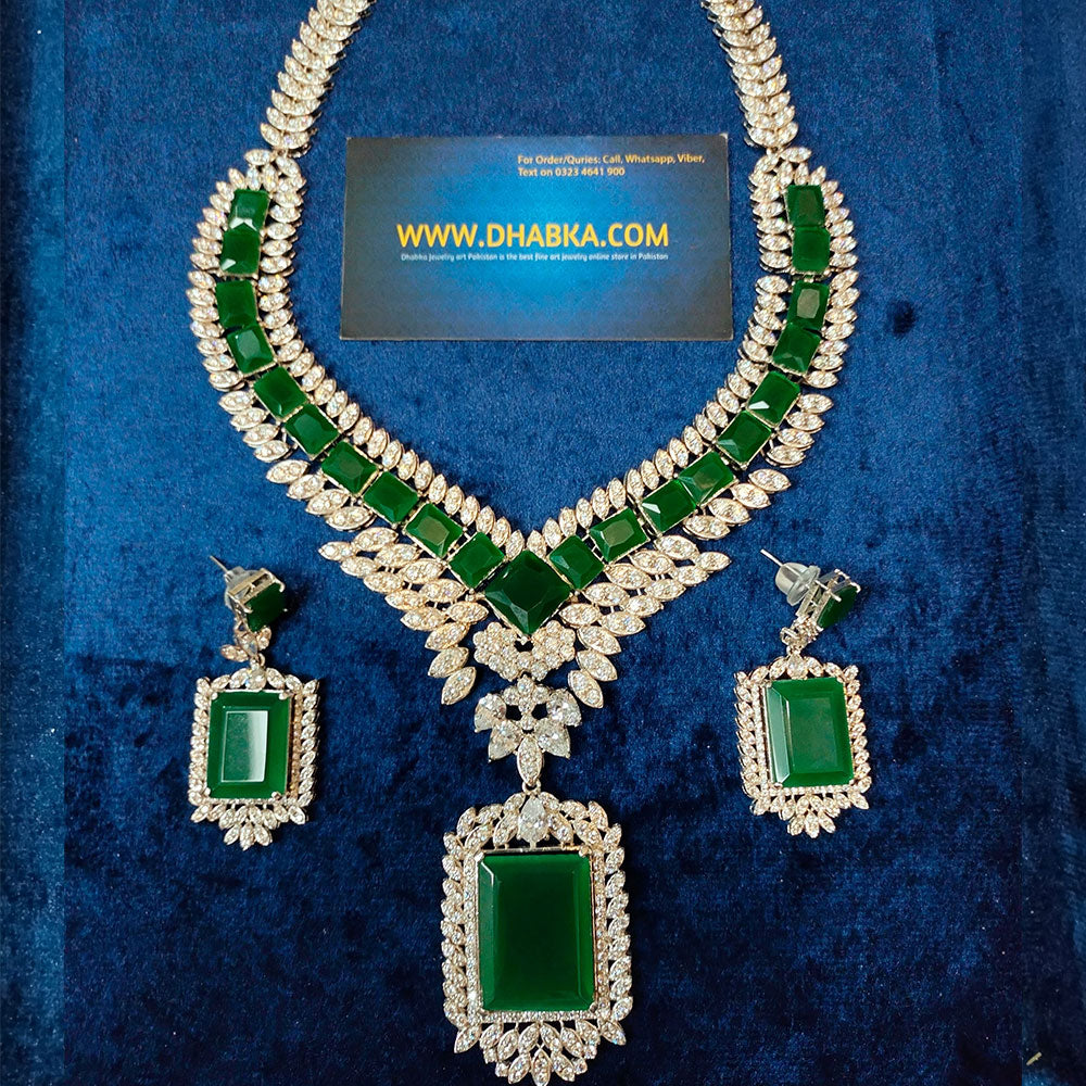 Luxury 925 Sterling Silver Designer jewelry Set