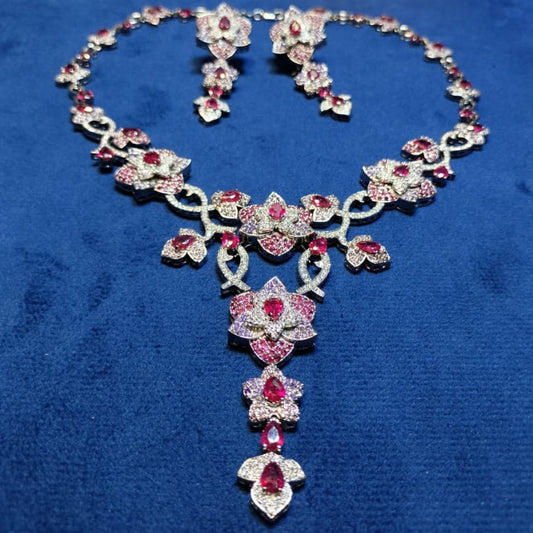 Massonite Stone 925 Sterling Silver 4 pc Set