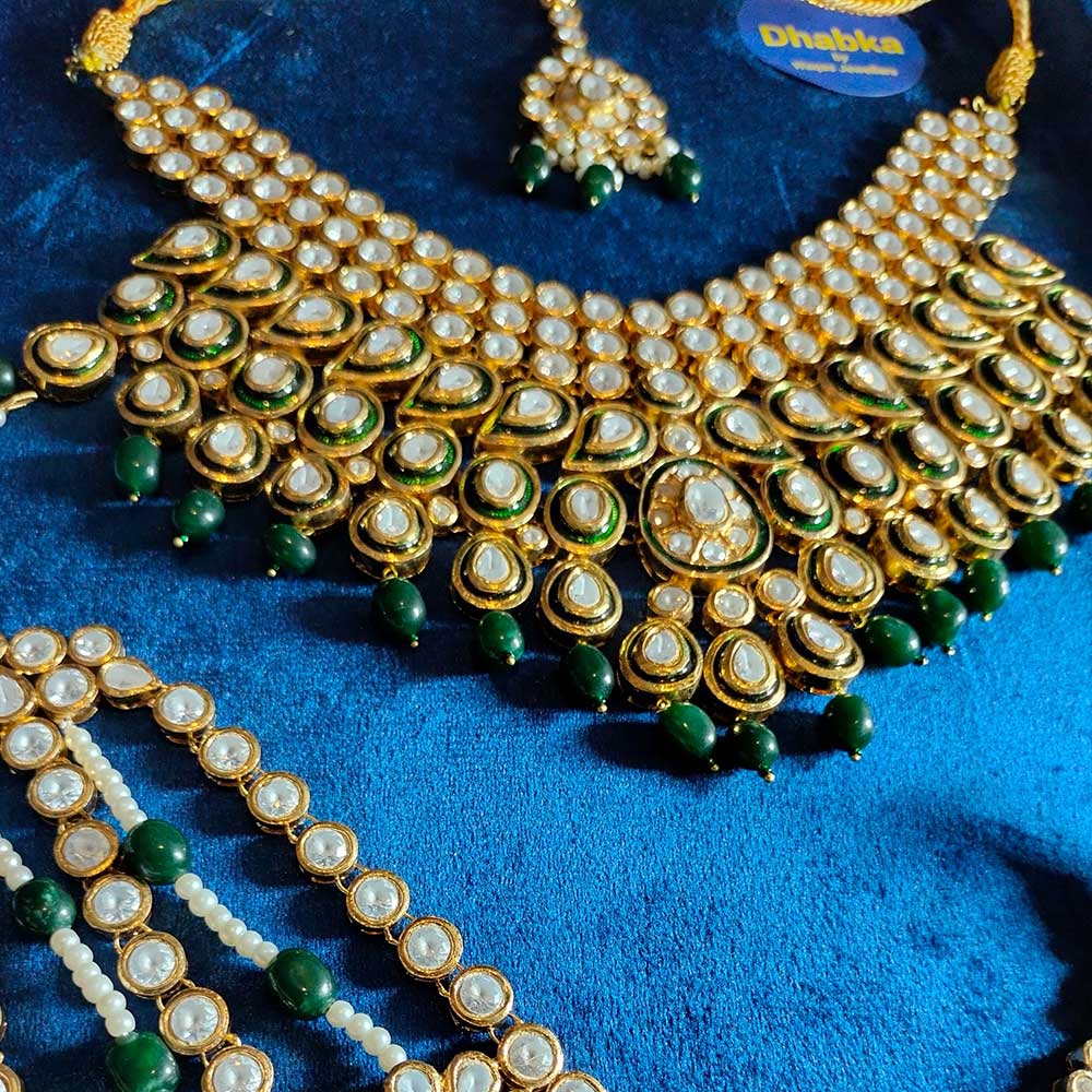 Polki Kundan Bridal Jewellery Set