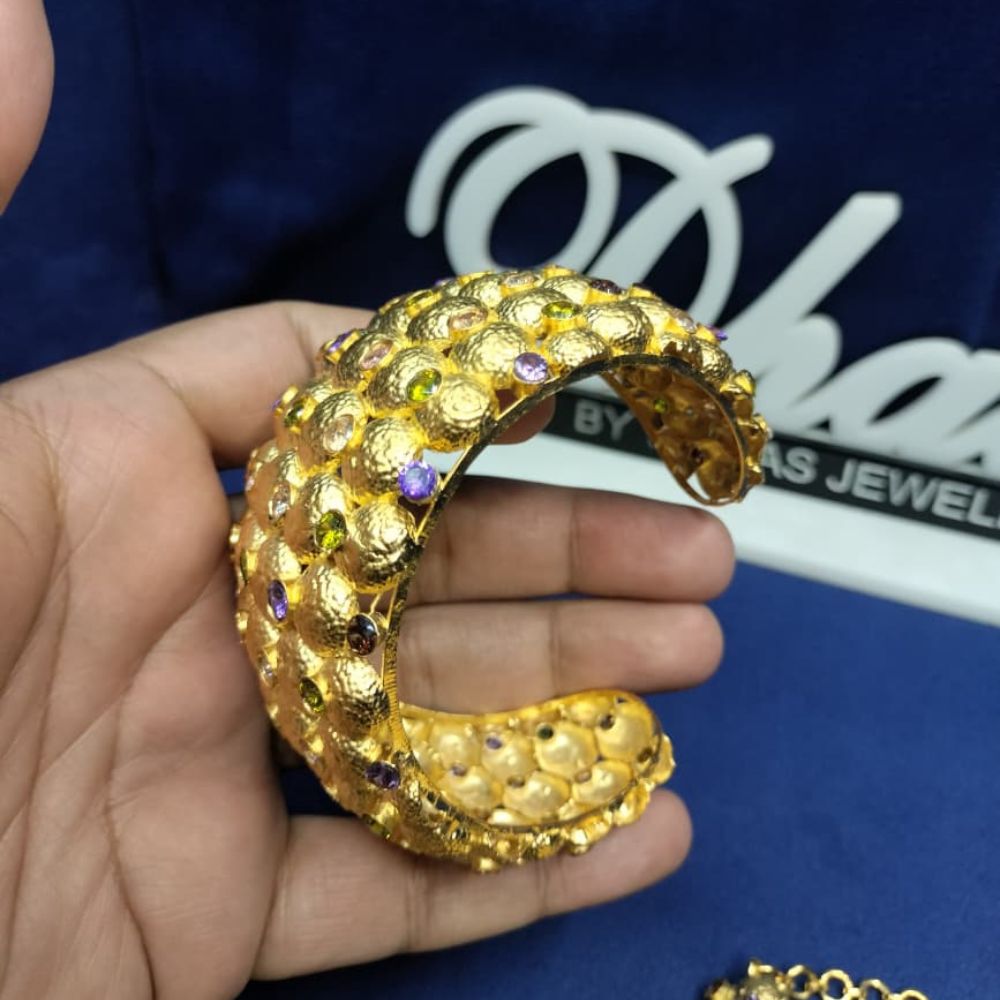 925 Sterling Silver Heavy Gold Plated 4 pc Set