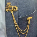 Personalized Name Coat pin style 3