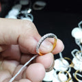 925 Sterling Silver Delicate Gold Plated Ring