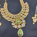 Luxury Class Bridal Set Kundan with Zircon stone
