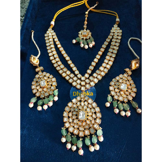 Luxury Kundan Mala Set