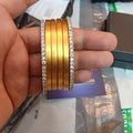 Royal Luxury 4 Gold and 2 Zircon set