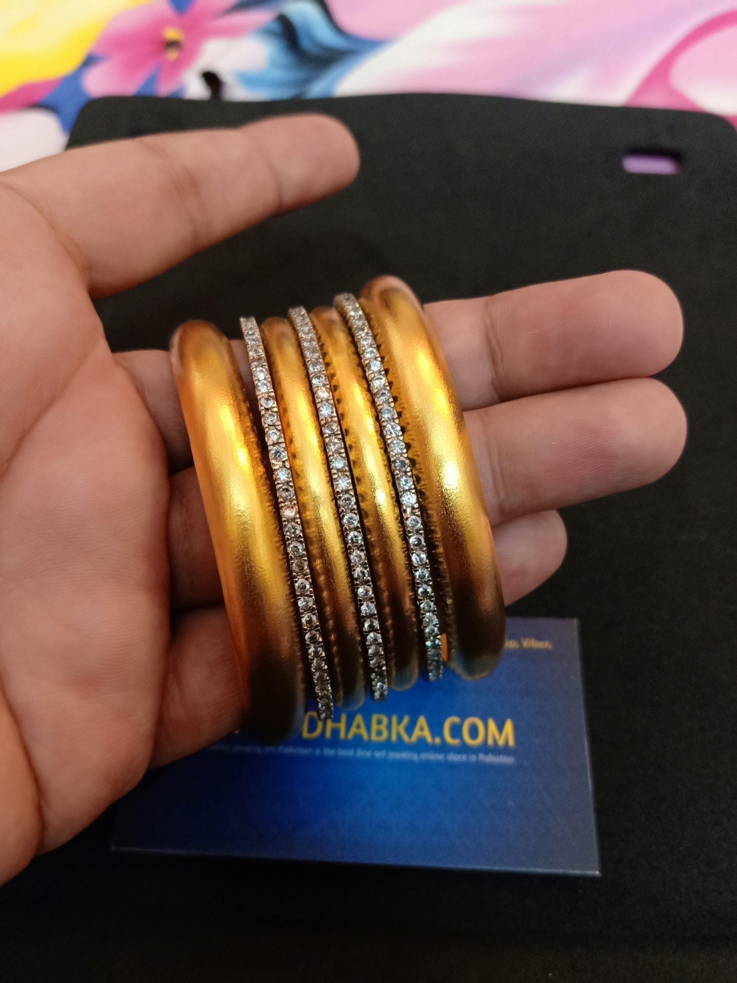 Dhabka Luxury 7 pc Bangle Set