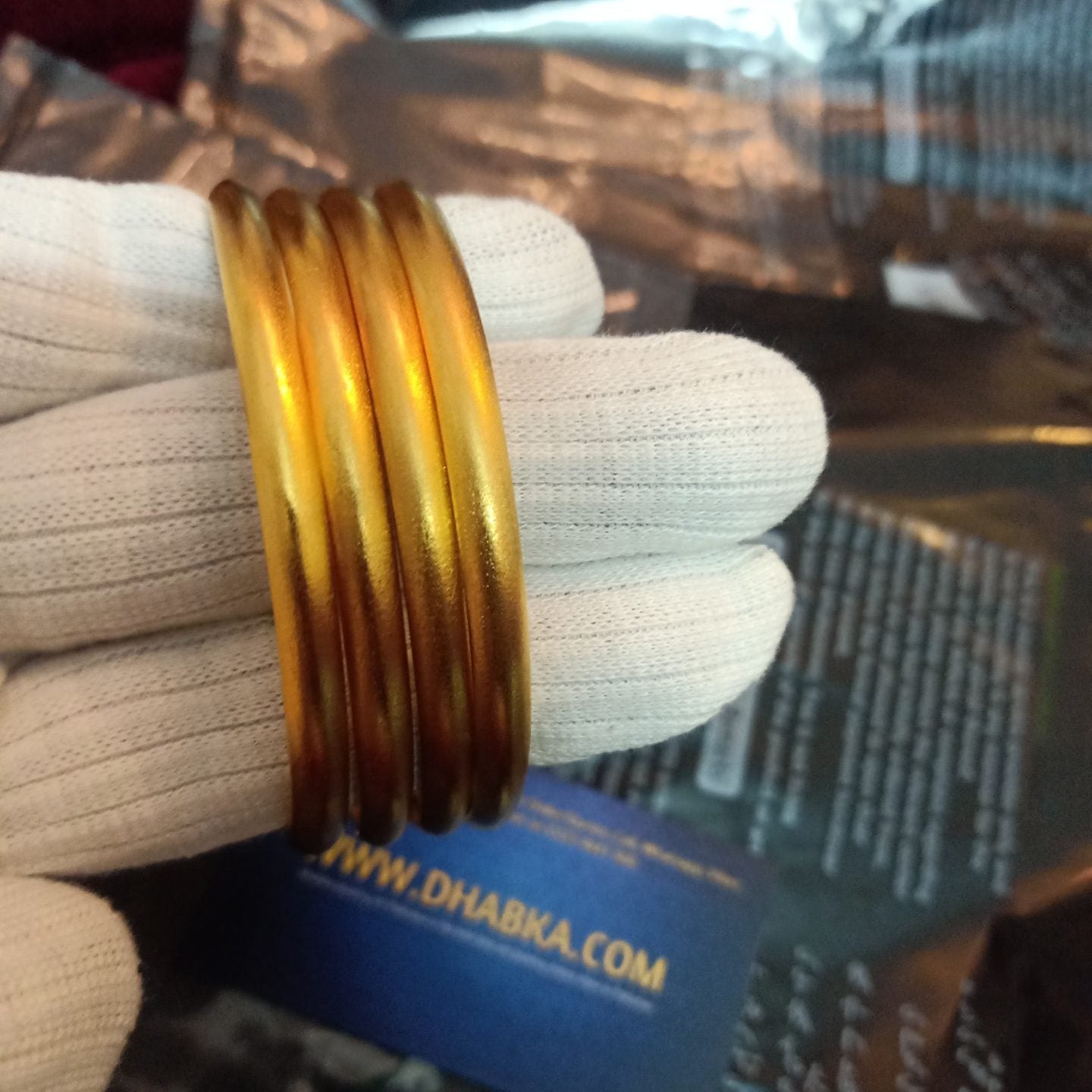 4 Thin Gold Plated Matt Chorian