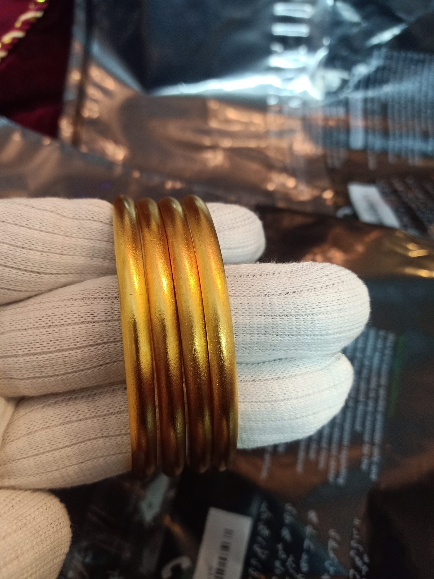 4 Thin Gold Plated Matt Chorian