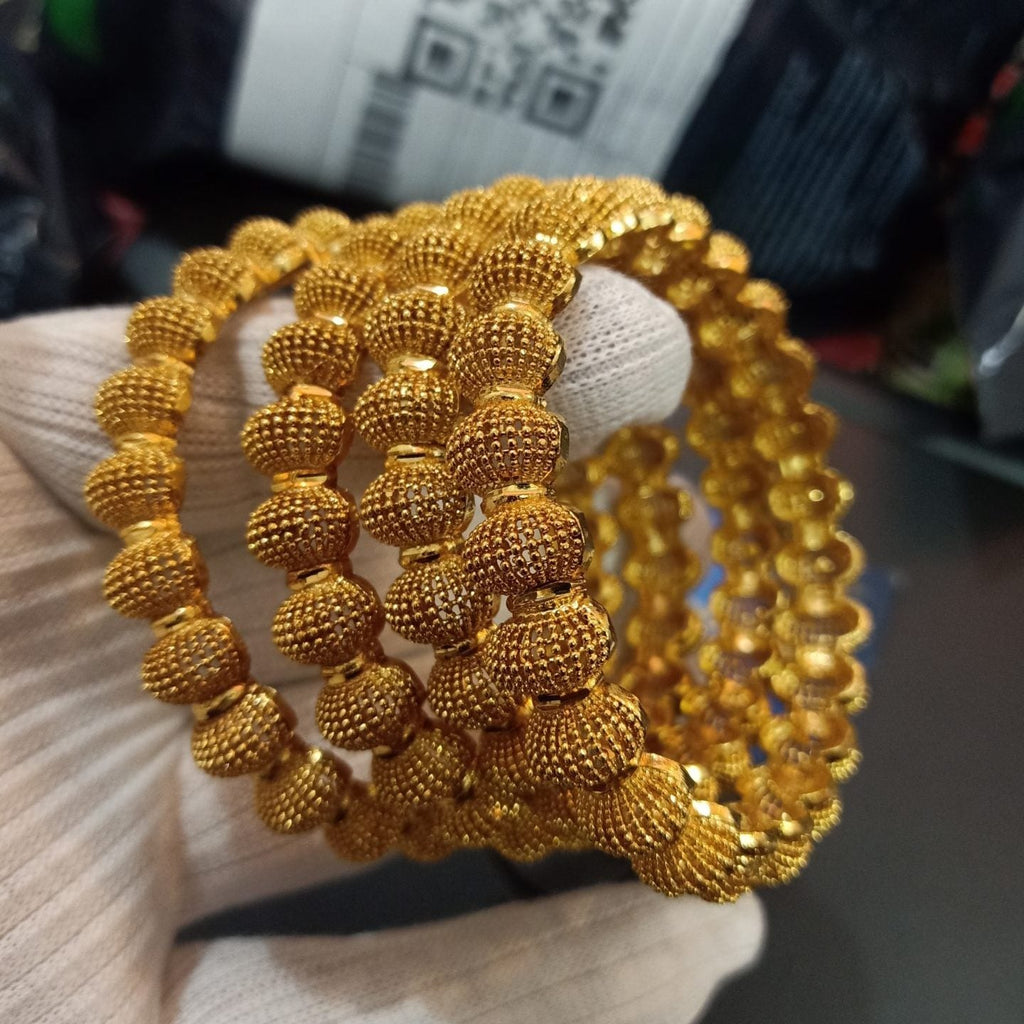 Luxury Class Real Gold Plated Bangles Set