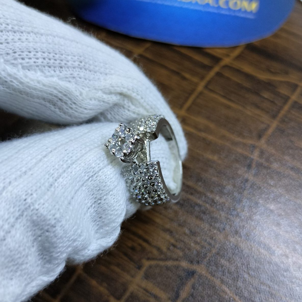 925 Sterling Silver Luxury Designer Ring