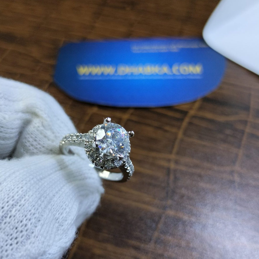 925 Sterling Silver Luxury dhabka Designer Ring