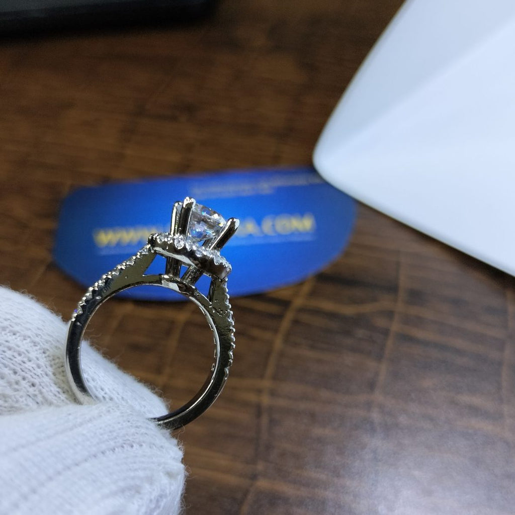 925 Sterling Silver Luxury dhabka Designer Ring
