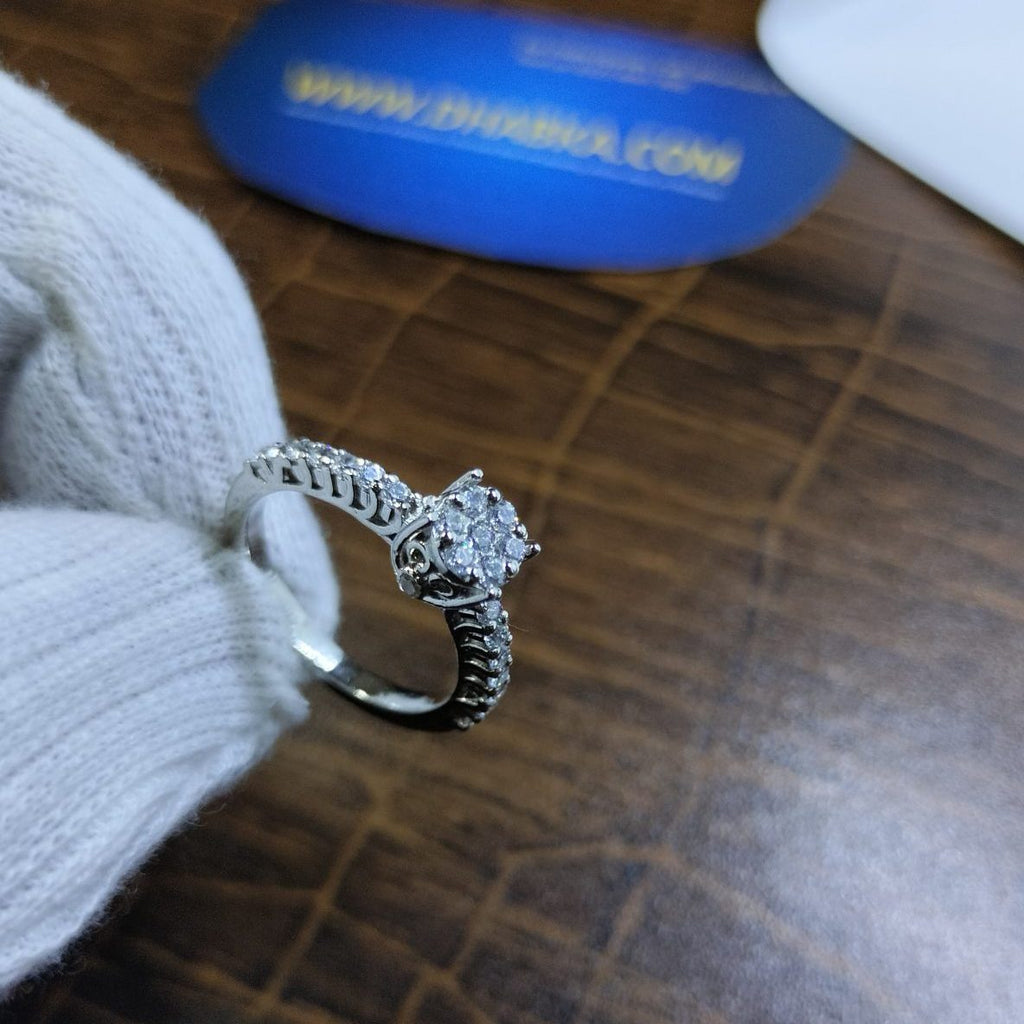 925 Sterling Silver Ring Luxury