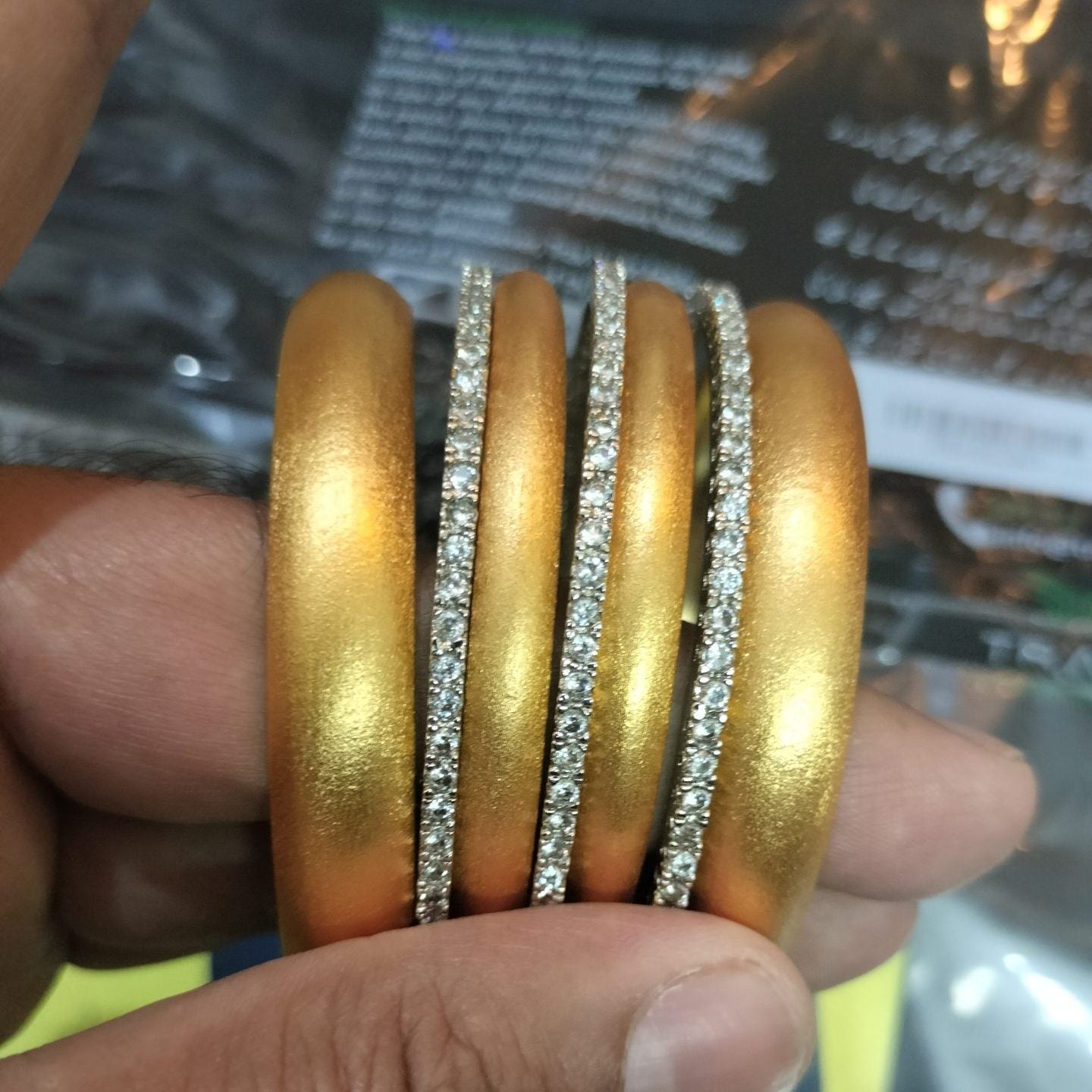 Dhabka Luxury 7 pc Bangle Set