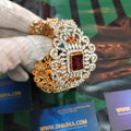 Luxury Gold Plated Real Zircon Stone Openable Bangle