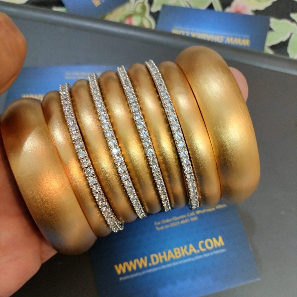 Dhabka Luxury 11 pc Bangle Set