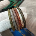 Luxury Micro paved Multi Color chorian 5 pc set