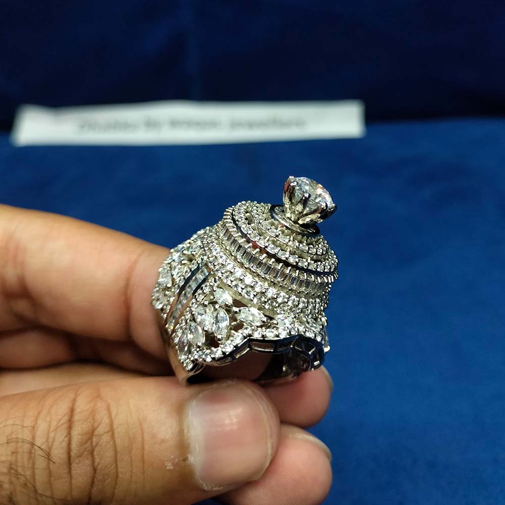 925 Sterling Silver Big Ring
