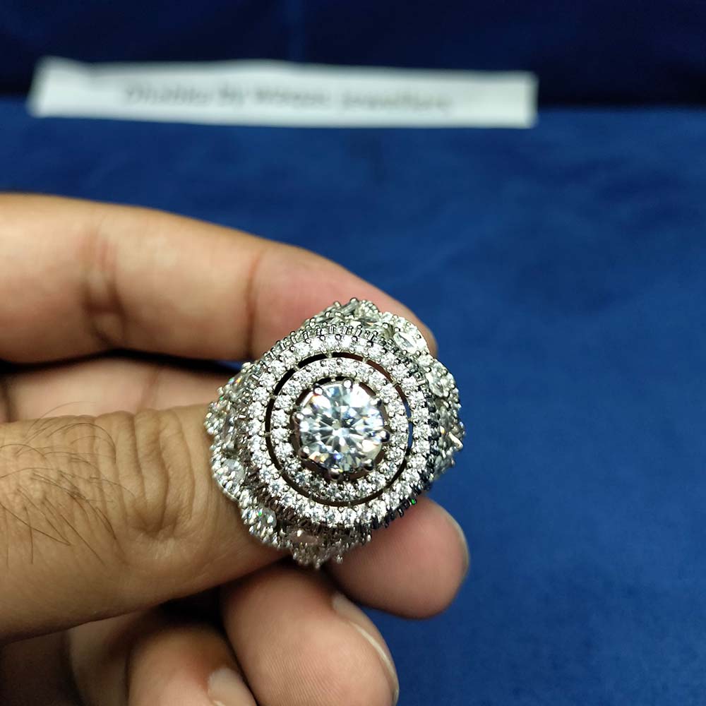 925 Sterling Silver Big Ring