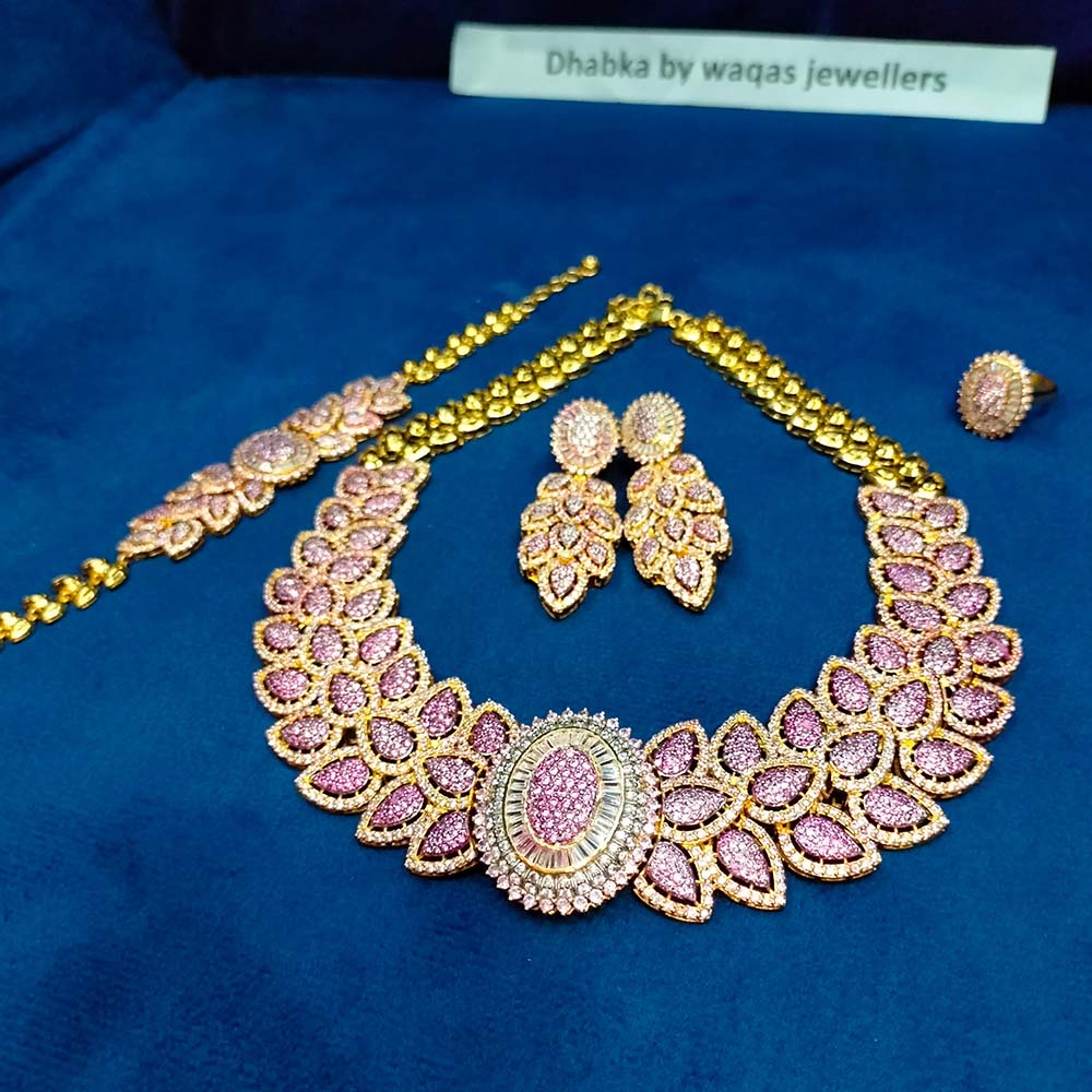 925 Sterling Silver 4 pc Gold Plated Set