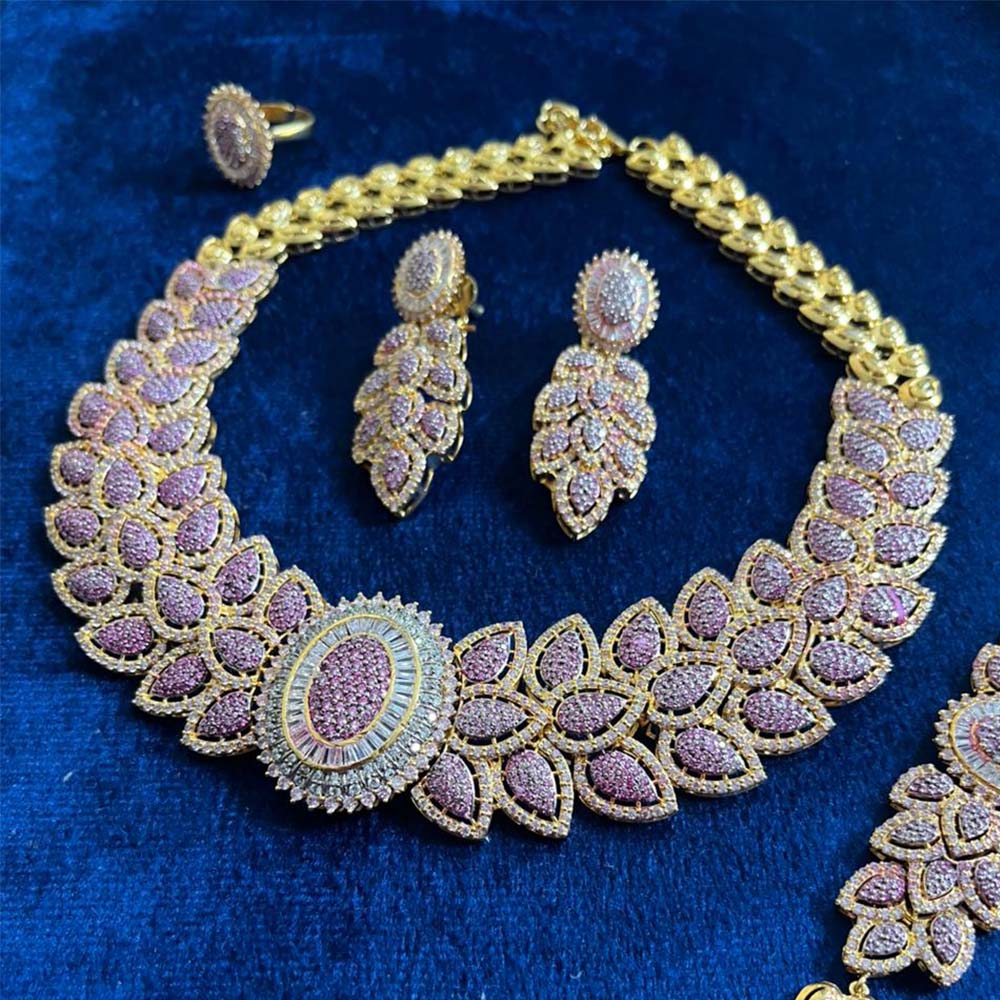 925 Sterling Silver 4 pc Gold Plated Set
