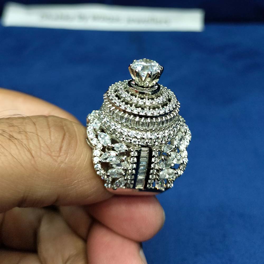 925 Sterling Silver Big Ring