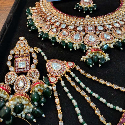 Massonite Polki Bridal Set