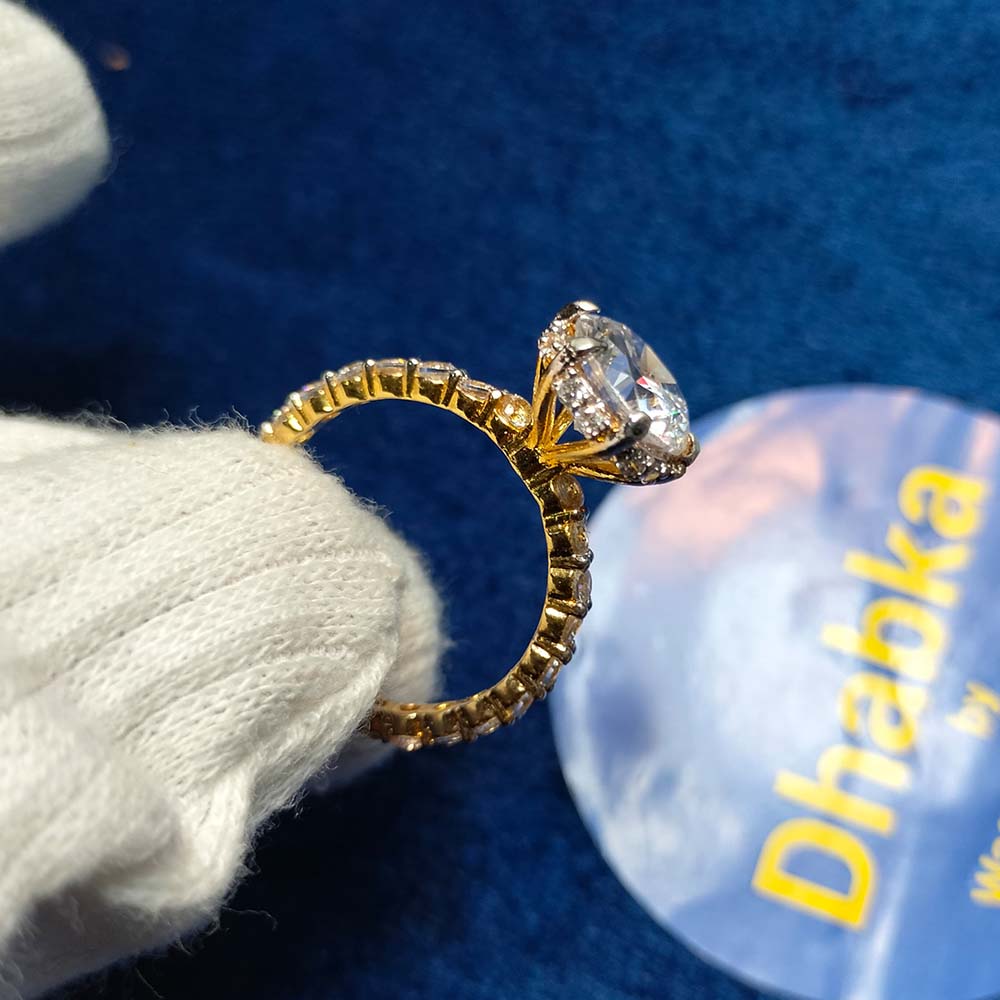 925 Sterling Silver Ring With Cubic Zirconia
