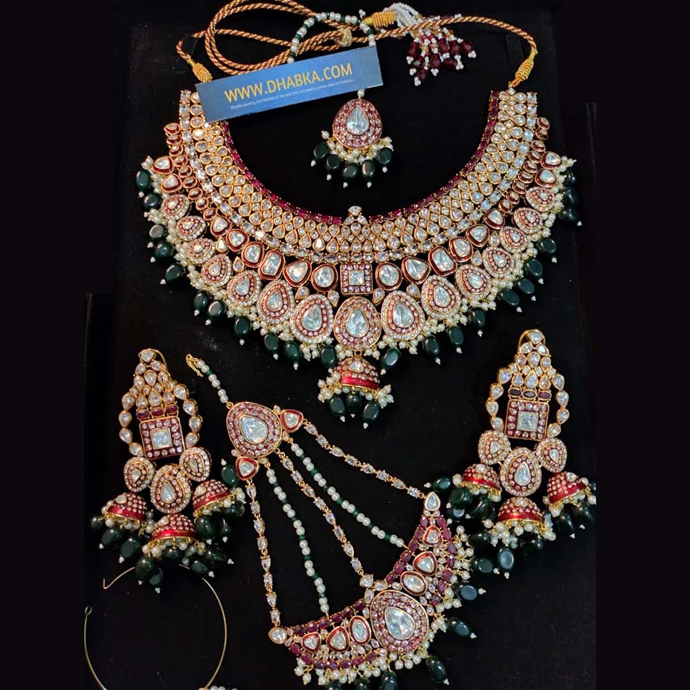 Massonite Polki Bridal Set