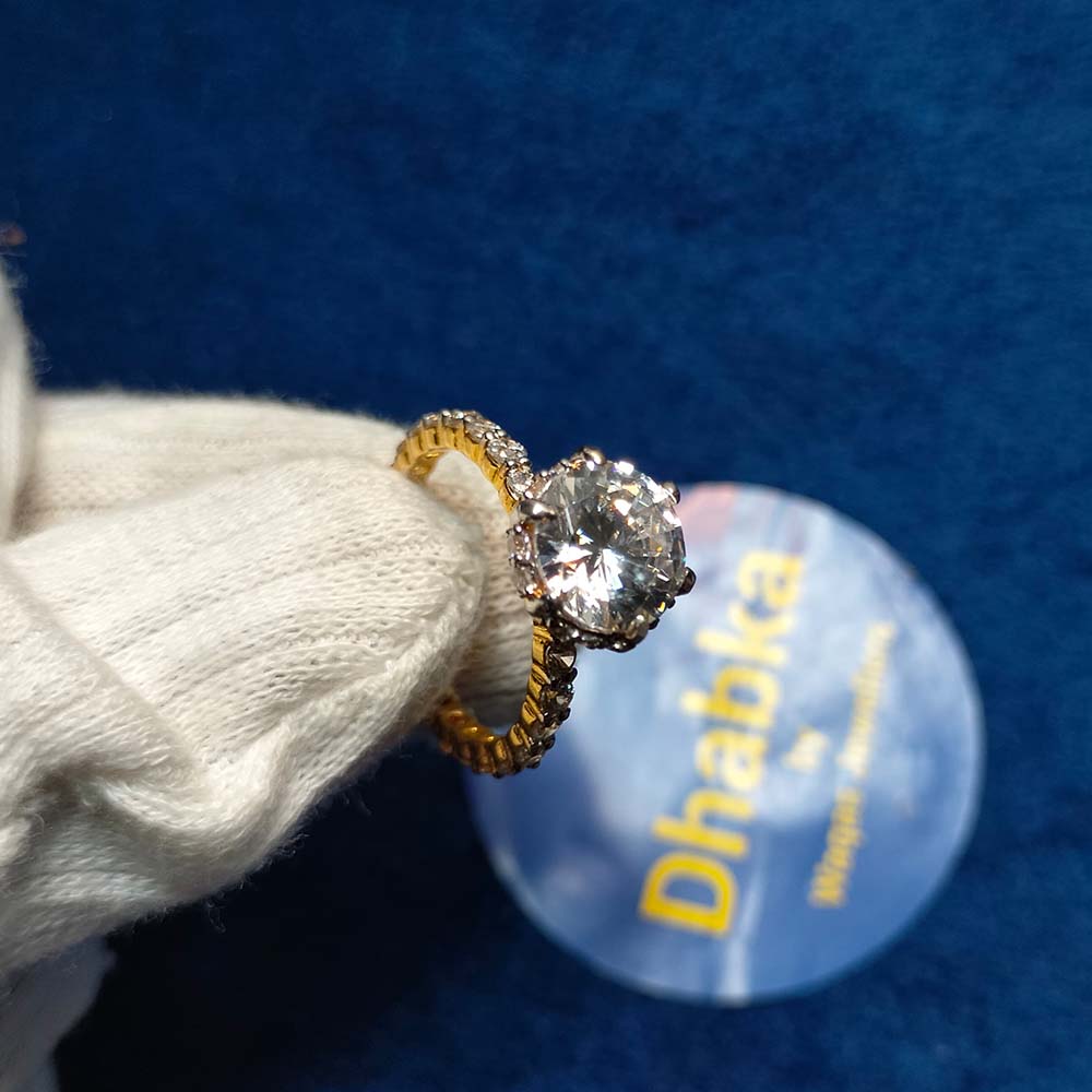 925 Sterling Silver Ring With Cubic Zirconia