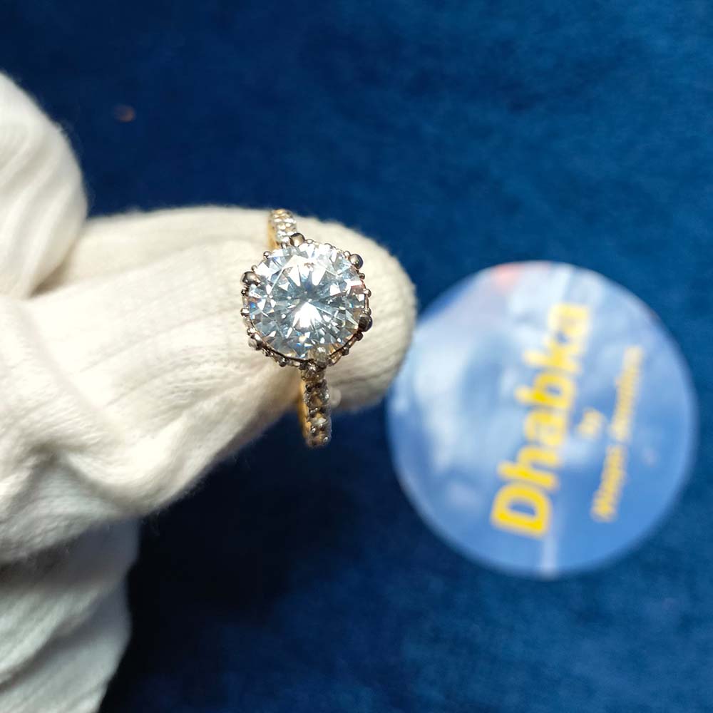 925 Sterling Silver Ring With Cubic Zirconia