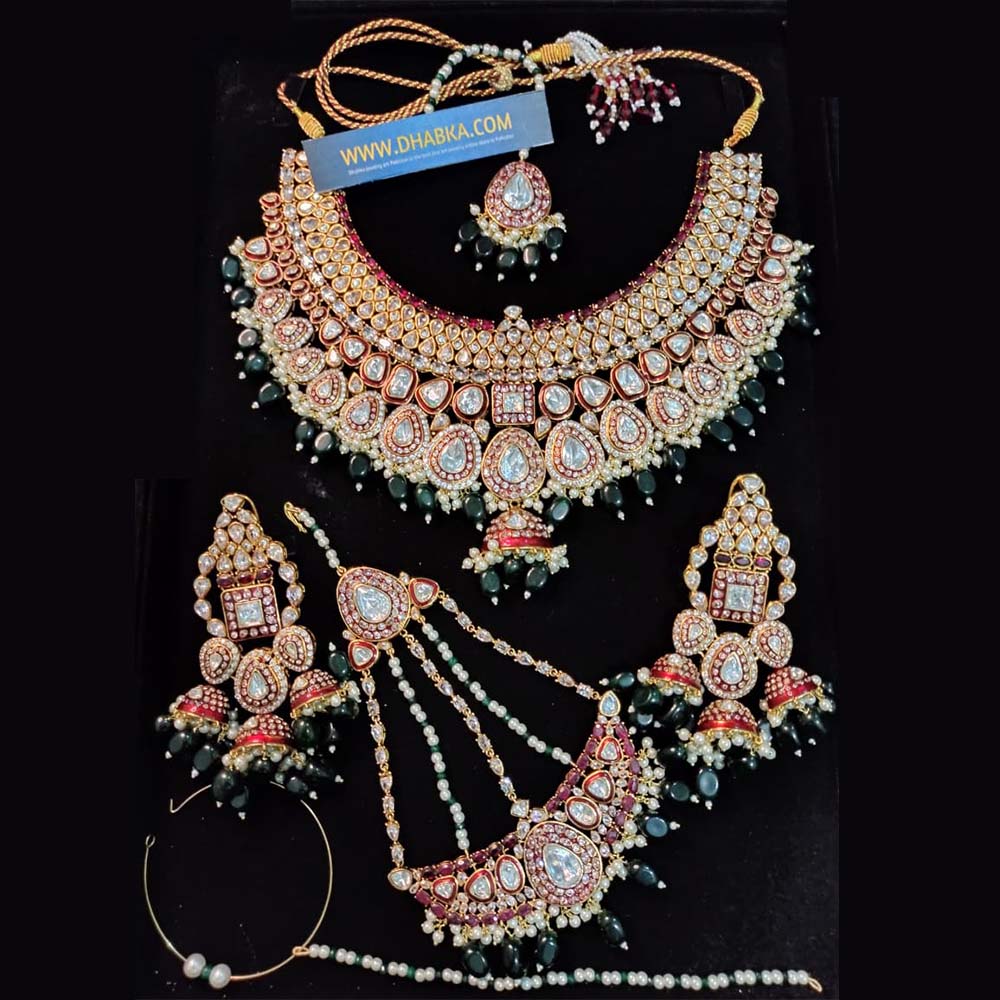 Massonite Polki Bridal Set