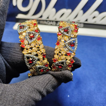 Luxury Gold Plated Bangle pair