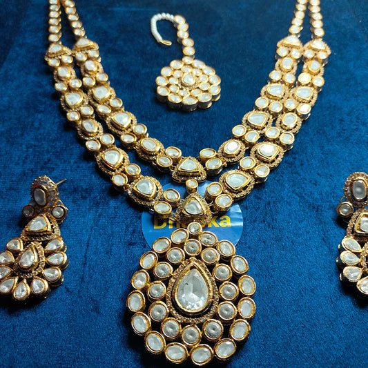 Luxury Kundan Mala Set