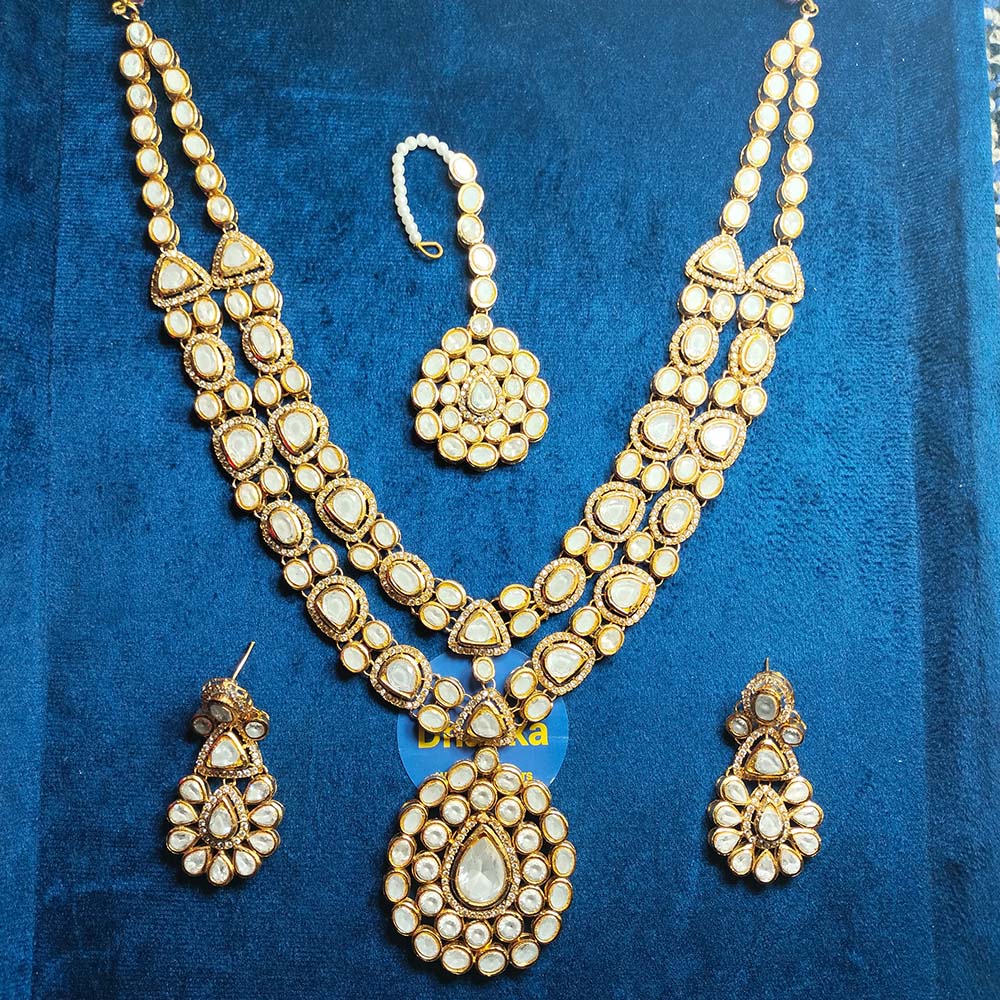 Luxury Kundan Mala Set