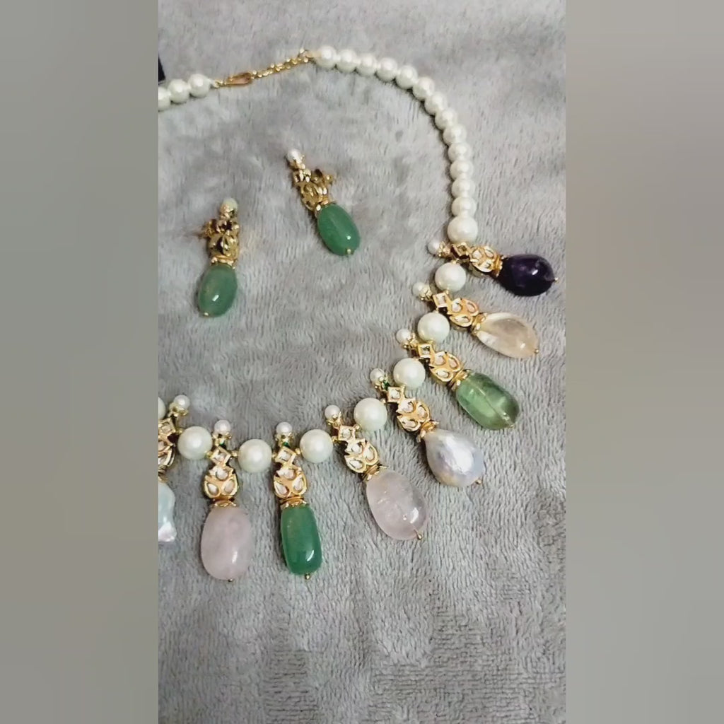 Luxury Kundan Jewellery Set