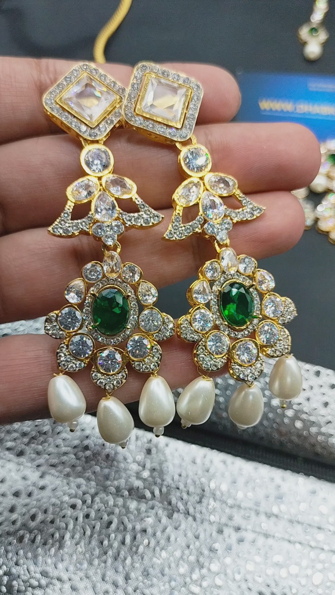 Luxury Choker Four Pc Jewelry Set